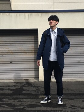 UTさん(メンズ・185cm)の春コーディネート