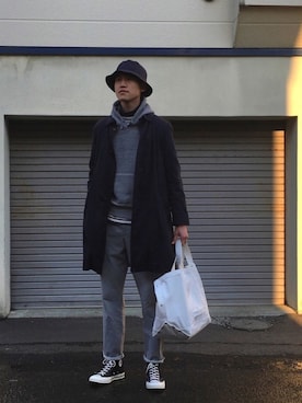 UTさん（メンズ・185cm）の春コーディネート