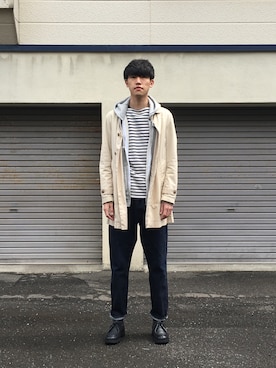 UTさん（メンズ・185cm）の春コーディネート