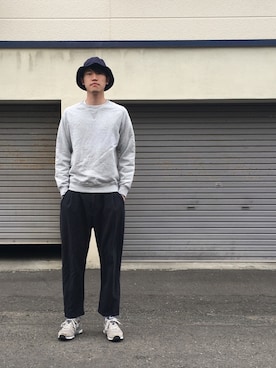 UTさん（メンズ・185cm）の春コーディネート