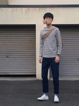 UTさん（メンズ・185cm）の秋コーディネート