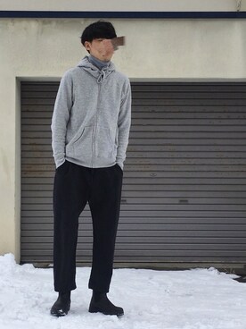 UTさん（メンズ・185cm）の冬コーディネート