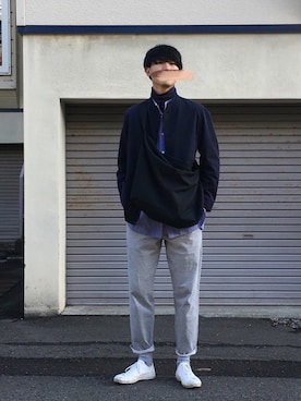 UTさん（メンズ・186cm）の秋コーディネート