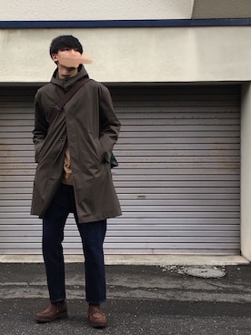 UTさん（メンズ・186cm）の秋コーディネート