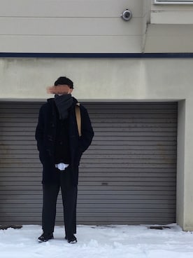 UTさん（メンズ・186cm）の冬コーディネート