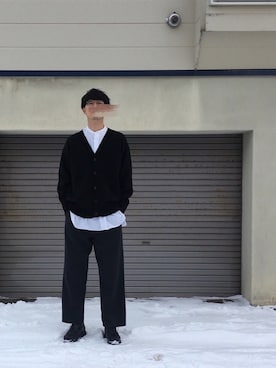 UTさん（メンズ・186cm）の冬コーディネート