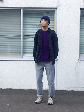 UTさん（メンズ・186cm）の秋コーディネート