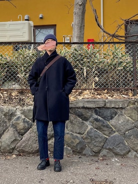 UTさん（メンズ・186cm）の冬コーディネート