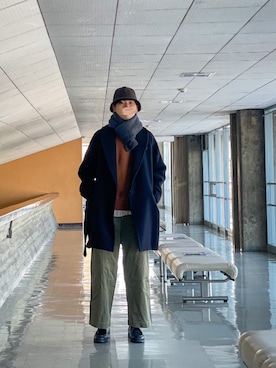 UTさん（メンズ・186cm）の冬コーディネート