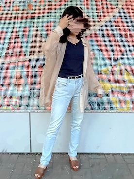 takanaさん（レディース・156cm）の夏コーディネート