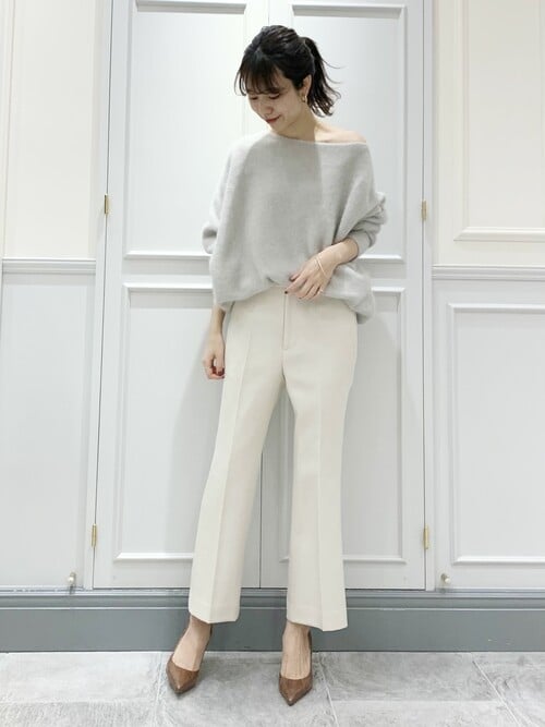 plage（プラージュ）の「Fur ドルマン プルオーバー◇（ニット