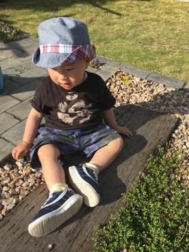 sakuさん（キッズ・80cm）の春コーディネート