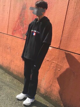 「BACK NUMBER（バックナンバー）のアイテム（チノパンツ）」を使った、わに🐊さん（メンズ・185cm）の夏コーディネート