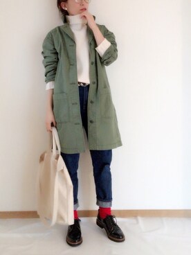 minimalist_aponさん(レディース・152cm)の冬コーディネート