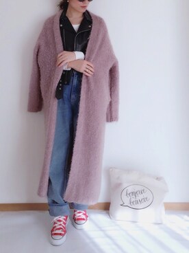 minimalist_aponさん（レディース・152cm）の冬コーディネート