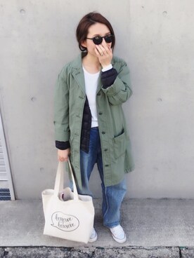 minimalist_aponさん（レディース・152cm）の春コーディネート