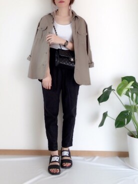 minimalist_aponさん（レディース・152cm）の春コーディネート