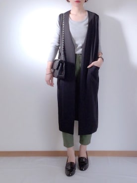 minimalist_aponさん（レディース・152cm）の春コーディネート