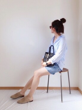 minimalist_aponさん（レディース・152cm）の夏コーディネート
