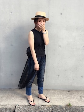 minimalist_aponさん(レディース・152cm)の夏コーディネート