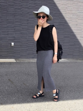 minimalist_aponさん（レディース・152cm）の夏コーディネート