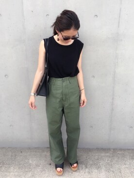 minimalist_aponさん（レディース・152cm）の夏コーディネート