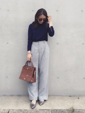 minimalist_aponさん（レディース・152cm）の秋コーディネート