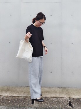 「CYCRO（サイクロ）のアイテム」を使った、minimalist_aponさん（レディース・152cm）の秋コーディネート