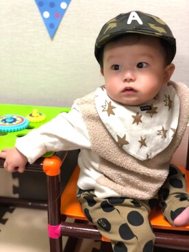 RooooMIさん(キッズ・70cm)の冬コーディネート