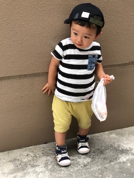 RooooMIさん（キッズ・80cm）の夏コーディネート