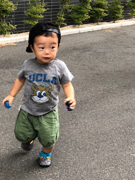 RooooMIさん（キッズ・80cm）の夏コーディネート