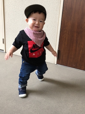 RooooMIさん（キッズ・90cm）の春コーディネート