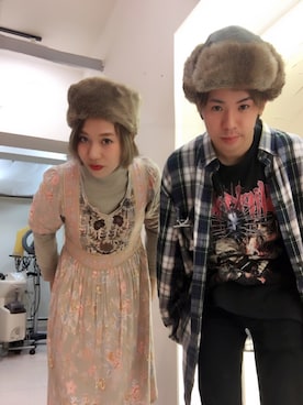 「ロシア帽」｜ayumiさん（レディース・167cm）の冬コーディネート