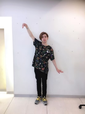 「FOREVER 21（フォーエバー トゥエンティーワン）のアイテム（その他パンツ）」を使った、ayumiさん（レディース・167cm）の春コーディネート