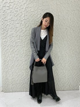 「MAM（マム）のアイテム」を使った、Kazzyさん（レディース・154cm）の春コーディネート