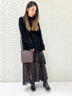 Kazzyさん（レディース・154cm）の春コーディネート