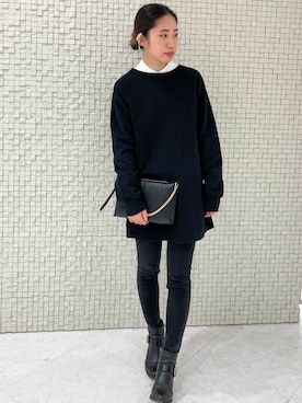 「MAM（マム）のアイテム」を使った、Kazzyさん（レディース・154cm）の春コーディネート