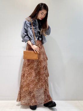 Kazzyさん（レディース・154cm）の夏コーディネート