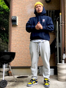 ニットキャップ ビーニーを使った ミシガン のメンズ人気ファッションコーディネート Wear