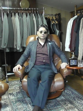 「＃テーラードジャケット」｜加藤智雅さん（メンズ・172cm）の夏コーディネート