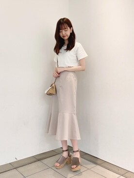みほさん（レディース・166cm）の夏コーディネート