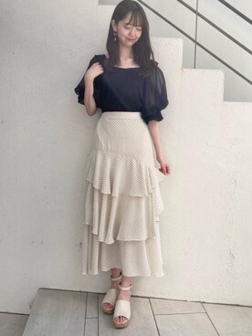 みほさん（レディース・166cm）の夏コーディネート