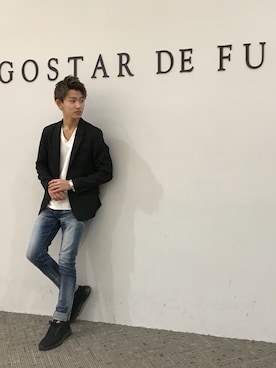 「Gc（ジーシー）のアイテム」を使った、Ryutaさん（メンズ・170cm）の秋コーディネート