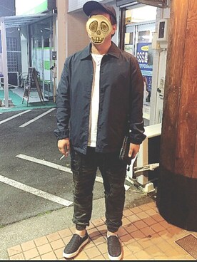 「アイテム（財布）」を使った、Toshiwoooさん（メンズ・173cm）の秋コーディネート