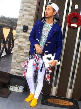 「suggestion」｜近岡良次さん（メンズ・178cm）の冬コーディネート