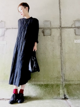 「pas de calais（パドカレ）のアイテム」を使った、suuuuuuuuuzuuuさん（レディース・162cm）の秋コーディネート