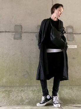 「pas de calais（パドカレ）のアイテム」を使った、suuuuuuuuuzuuuさん（レディース・162cm）の冬コーディネート