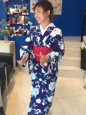 「撫松庵（ブショウアン）のアイテム」を使った、RuNa0224さん（レディース・159cm）の秋コーディネート