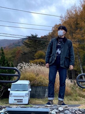 a_oさん（メンズ・181cm）の冬コーディネート