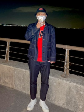 a_oさん（メンズ・181cm）の冬コーディネート